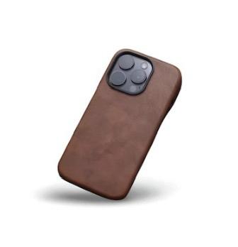 Retro Leather MagSafe Case – Crazy Horse Style for iPhone 12–16 Pro / Pro Max