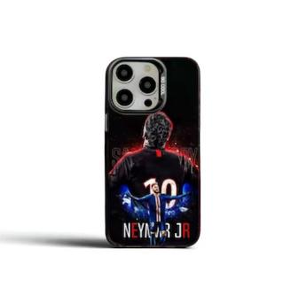 Neymar10 Phone Case – Matte, Scratch-Resistant TPU Case with Metal Buttons for iPhone X–16 Pro Max