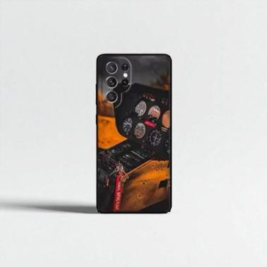 Airplane Travel Phone Case – TPU Silicone Protective Case for Samsung Galaxy S20–S24 Ultra