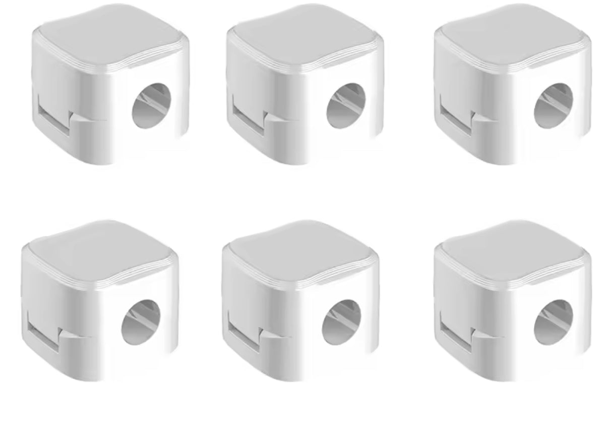 Magnetic Cable Holder – Self-adhesive Cable Clips for Desk & Home Office