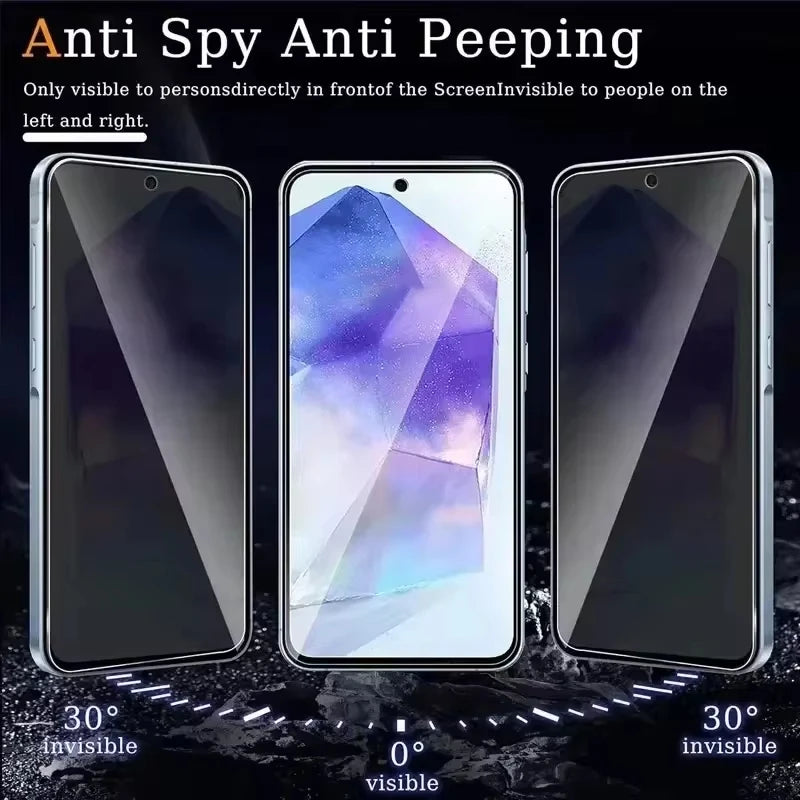 1–4 Stück Anti-Spy Panzerglas für Samsung Galaxy – Privatsphäre & Schutz in einem