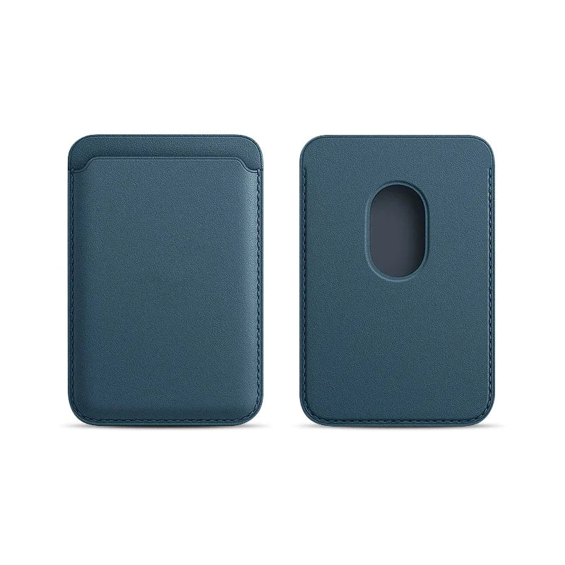 Apple MagSafe Magnetische Kartenhalter-Hülle für iPhone – Leder Brieftasche Tasche