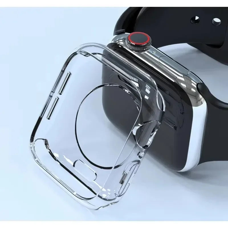 Klare TPU-Hülle für Apple Watch – Stoßfeste Bumper-Abdeckung