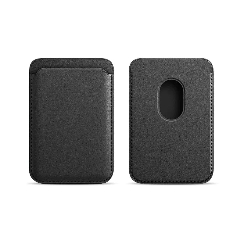 Apple MagSafe Magnetische Kartenhalter-Hülle für iPhone – Leder Brieftasche Tasche