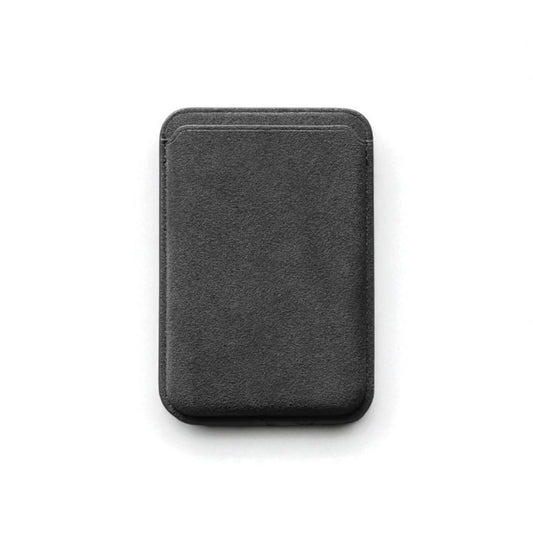 YMW Alcantara Card Holder – Magnetic Wallet for iPhone 13–16 Pro Max