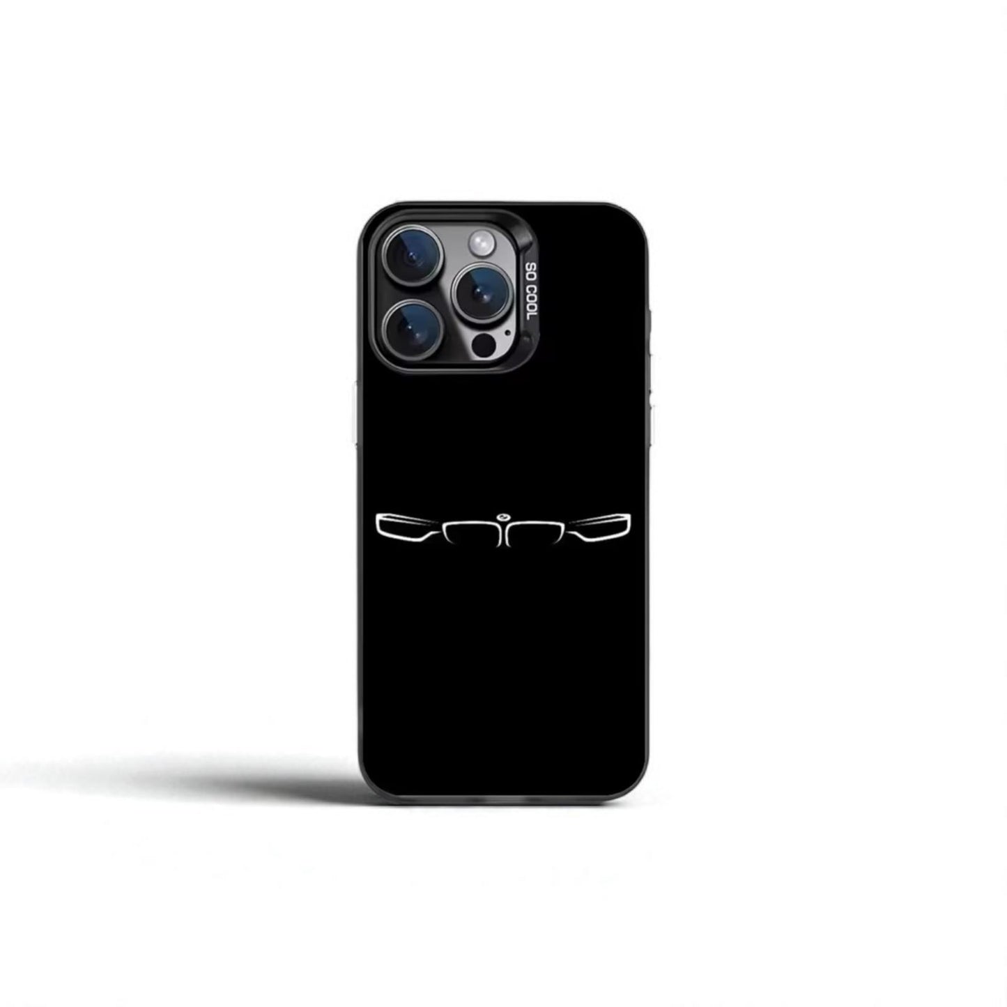 Super BMW Edition – IMD Soft Case in Black and Silver for iPhone 11–16 Pro Max