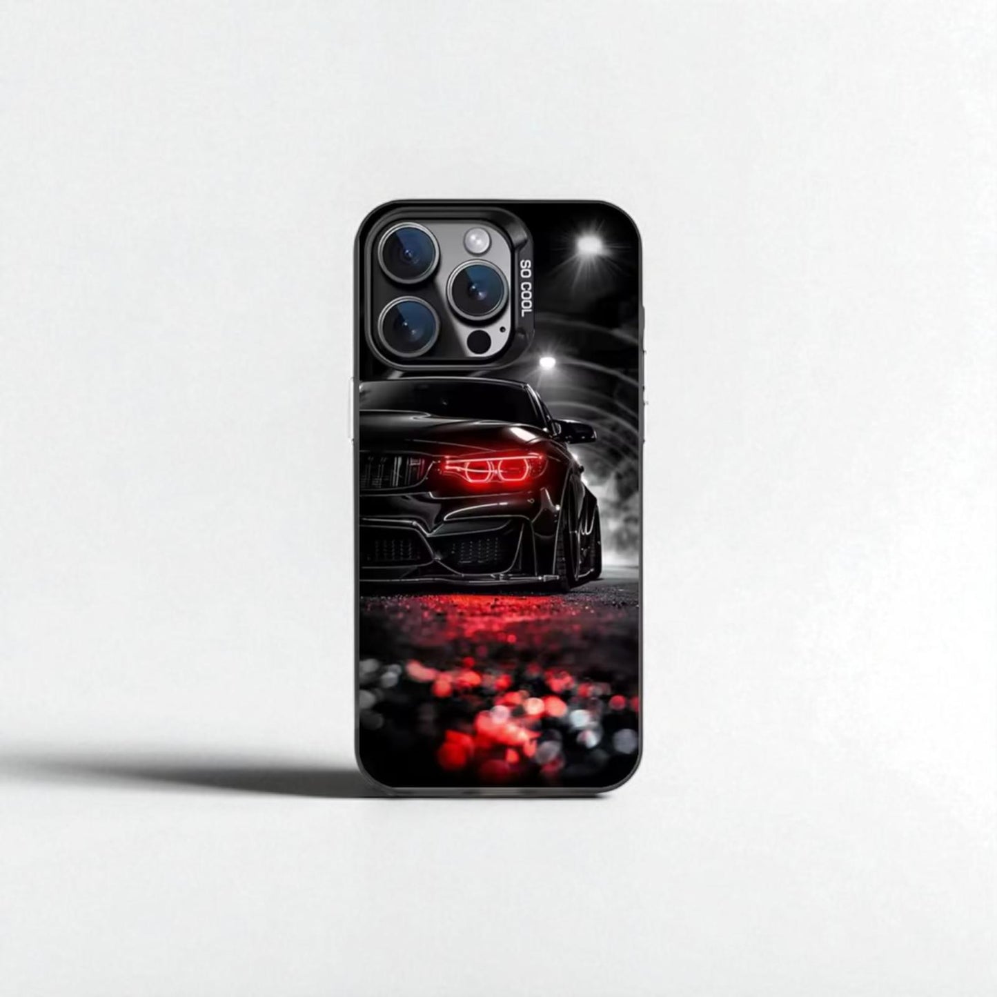 Super BMW Edition – IMD Soft Case in Black and Silver for iPhone 11–16 Pro Max