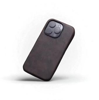 Retro Leather MagSafe Case – Crazy Horse Style for iPhone 12–16 Pro / Pro Max