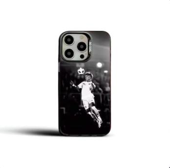 Neymar10 Phone Case – Matte, Scratch-Resistant TPU Case with Metal Buttons for iPhone X–16 Pro Max 