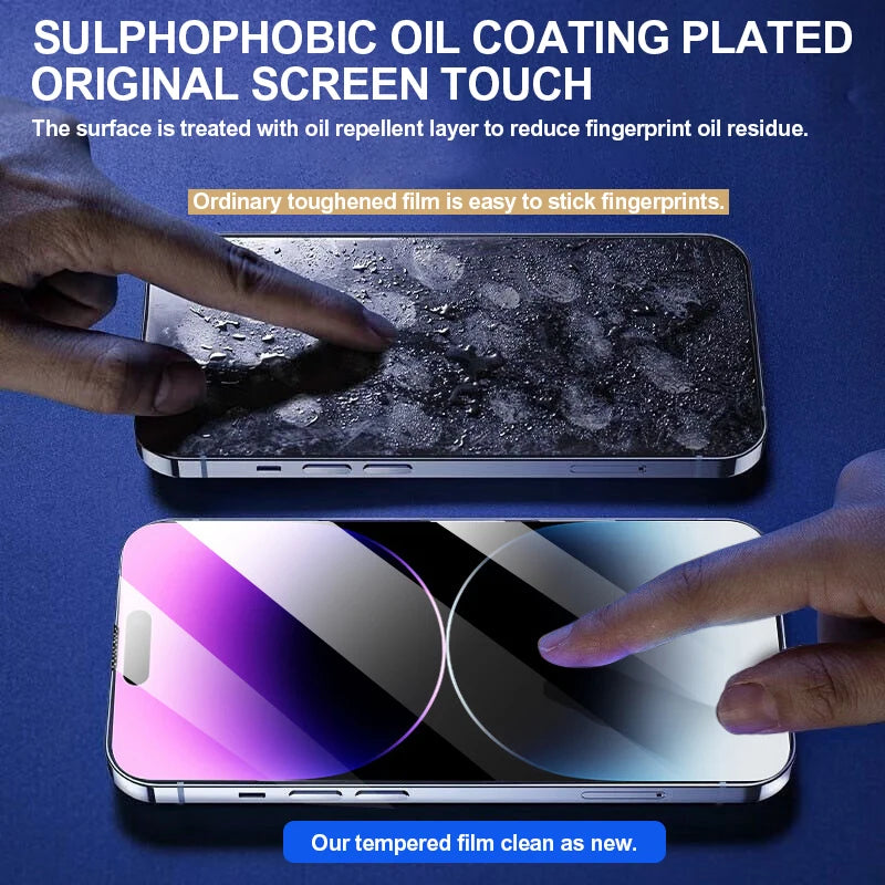 Displayschutzfolie und Kameraschutz für iPhone – Gehäuse und Objektiv aus gehärtetem Glas