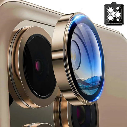 Metall-Kameraschutz aus Titanlegierung für iPhone – Desert Design