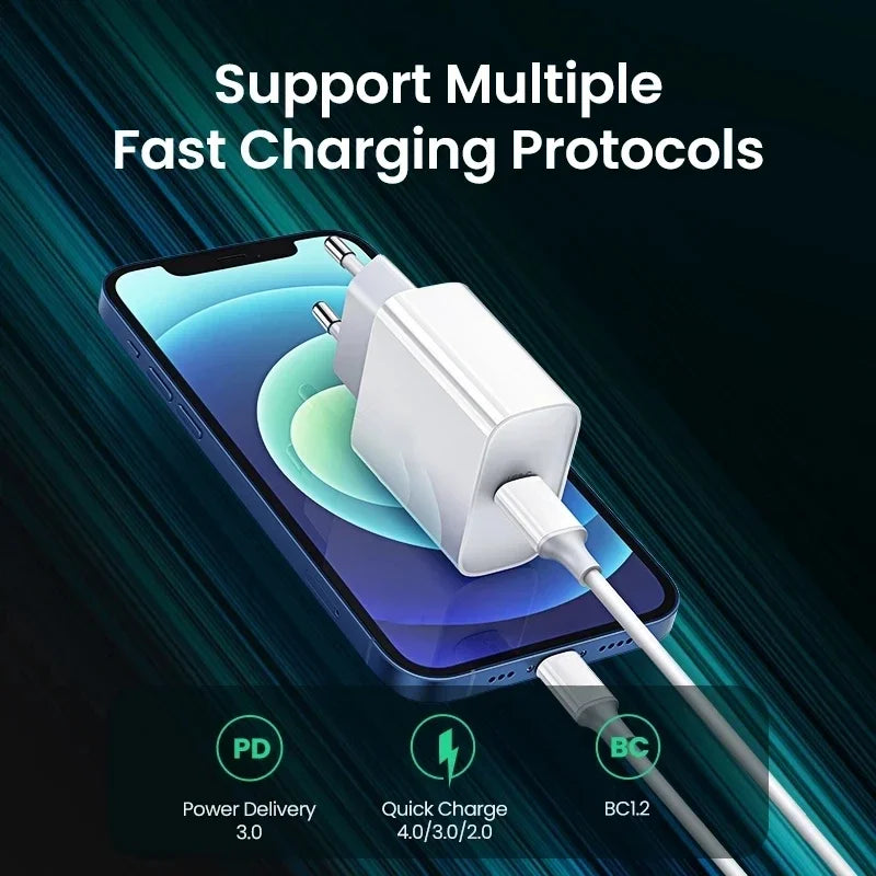 PD 35W Schnellladegerät für iPhone – Schnellladekabel für iPhone 15, 14, 13, 12, 11 Pro Max