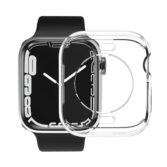 Klare TPU-Hülle für Apple Watch – Stoßfeste Bumper-Abdeckung