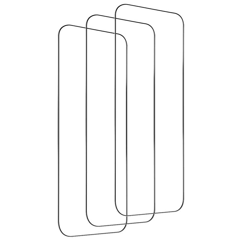Displayschutzfolie und Kameraschutz für iPhone – Gehäuse und Objektiv aus gehärtetem Glas