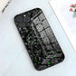 Edle Glas Handyhülle mit Kohlefaser-Optik – Für iPhone 16, 15, 14 Pro, 13, 12, 11, SE, Mini, 6, 7, 8 Plus