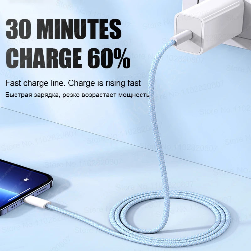 PD 35W Schnellladegerät für iPhone – Schnellladekabel für iPhone 15, 14, 13, 12, 11 Pro Max