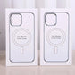 Hard Crystal Magnetische Original-Hülle für iPhone 7–16 Pro Max – Transparent, Magsafe-kompatibel