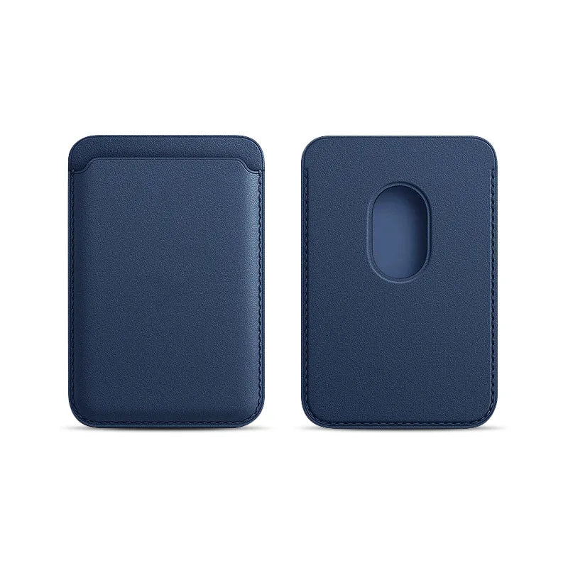Apple MagSafe Magnetische Kartenhalter-Hülle für iPhone – Leder Brieftasche Tasche