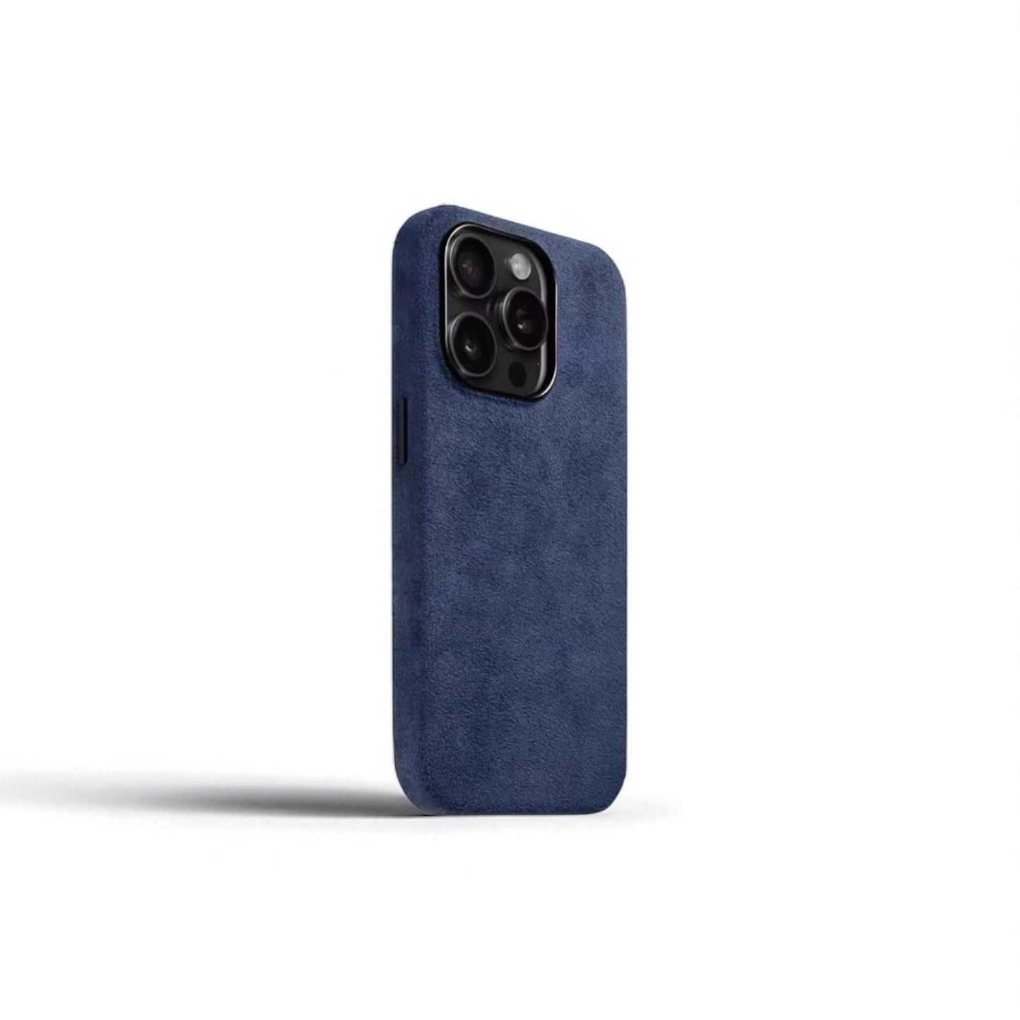 100% Italian Alcantara Leather Case for iPhone 16/15/14 Pro Max – Luxury Magnetic Magsafe Cover